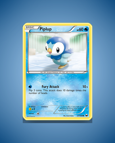 Collector’s Guide: Piplup (Dark Explorers #27)