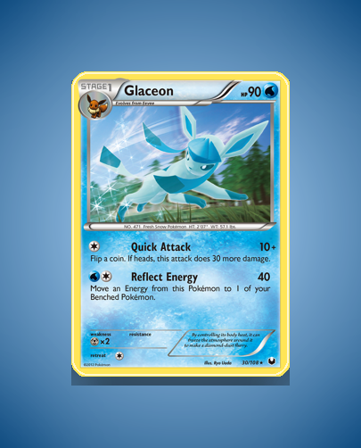 Collector’s Guide: Glaceon (Dark Explorers #30)