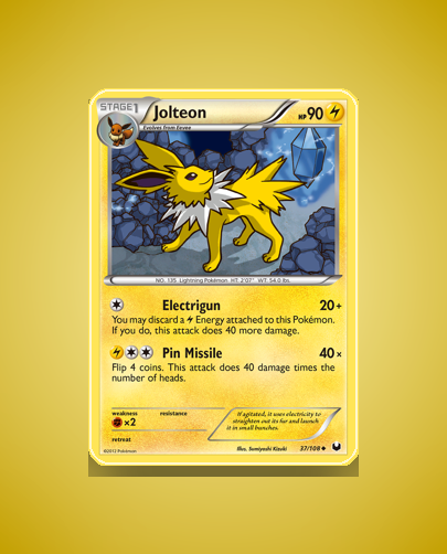 Collector’s Guide: Jolteon (Dark Explorers #37)