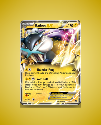 Collector’s Guide: Raikou-EX (Dark Explorers #38)