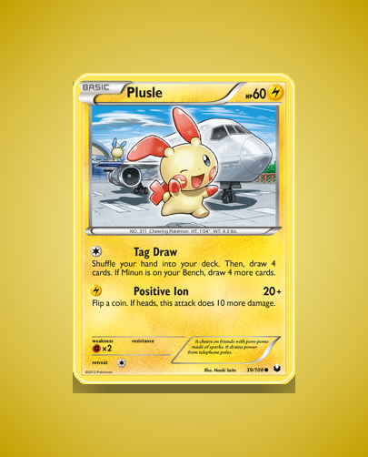 Collector’s Guide: Plusle (Dark Explorers #39)