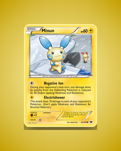 Collector’s Guide: Minun (Dark Explorers #40)