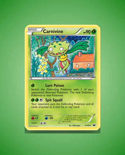 Collector’s Guide: Carnivine (Dark Explorers #5)