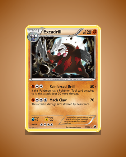 Collector’s Guide: Excadrill (Dark Explorers #57)