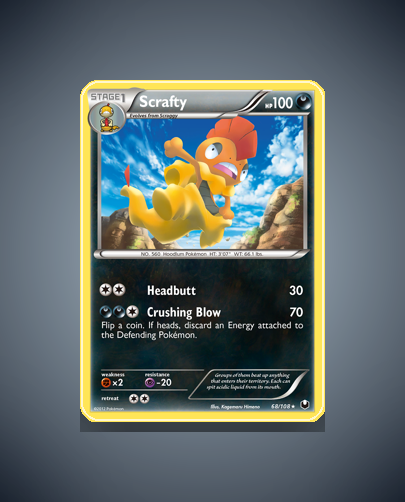 Collector’s Guide: Scrafty (Dark Explorers #68)