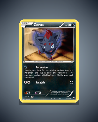 Collector’s Guide: Zorua (Dark Explorers #69)