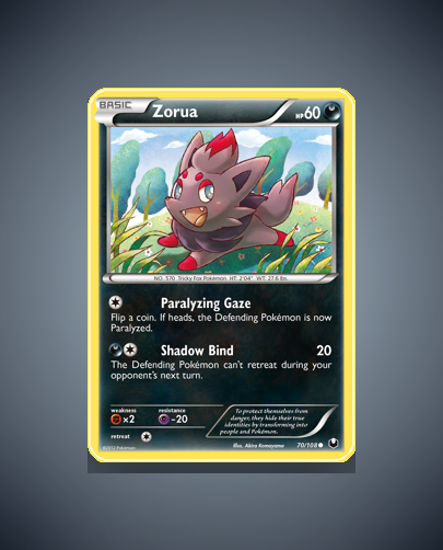 Collector’s Guide: Zorua (Dark Explorers #70)