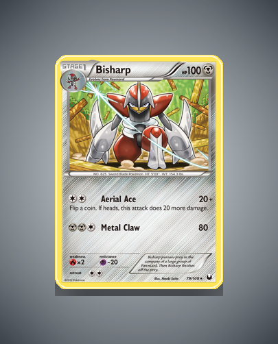 Collector’s Guide: Bisharp (Dark Explorers #79)