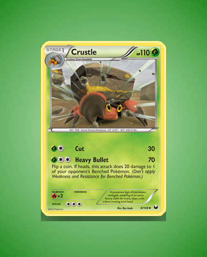 Collector’s Guide: Crustle (Dark Explorers #8)