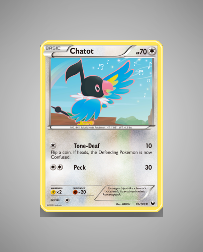 Collector’s Guide: Chatot (Dark Explorers #85)