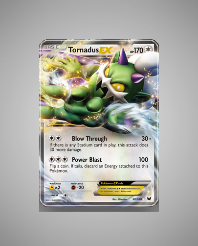 Collector’s Guide: Tornadus-EX (Dark Explorers #90)