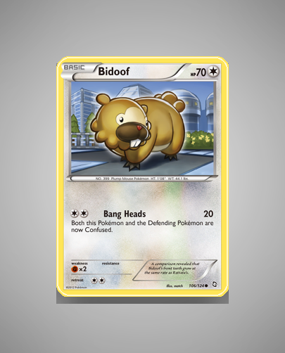 Collector’s Guide: Bidoof (Dragons Exalted #106)