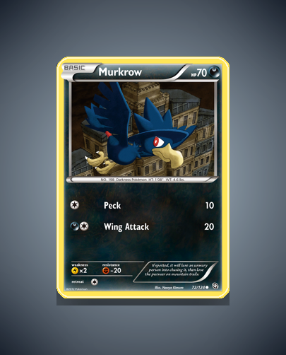 Collector’s Guide: Murkrow (Dragons Exalted #72)