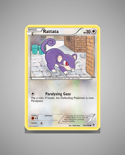 Collector’s Guide: Rattata (Boundaries Crossed #104)