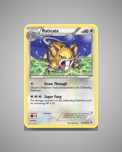 Collector’s Guide: Raticate (Boundaries Crossed #105)