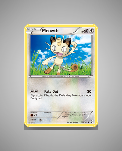 Collector’s Guide: Meowth (Boundaries Crossed #106)