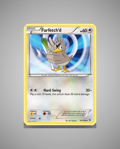 Collector’s Guide: Farfetch’d (Boundaries Crossed #107)