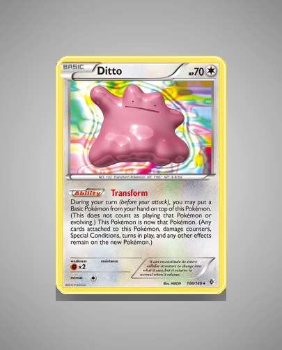 Collector’s Guide: Ditto (Boundaries Crossed #108)