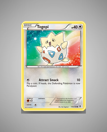 Collector’s Guide: Togepi (Boundaries Crossed #110)