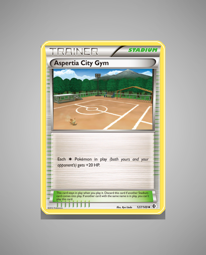 Collector’s Guide: Aspertia City Gym (Boundaries Crossed #127)
