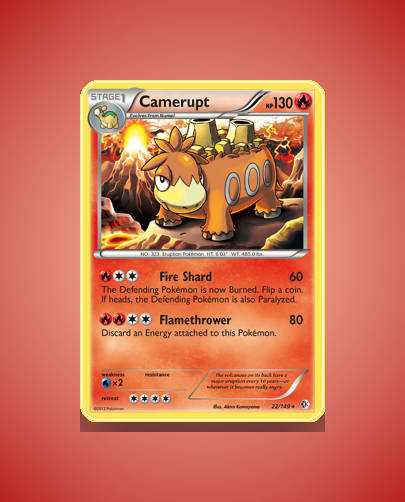 Collector’s Guide: Camerupt (Boundaries Crossed #22)