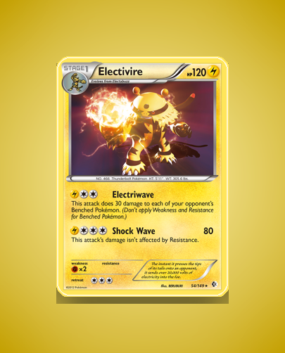 Collector’s Guide: Electivire (Boundaries Crossed #54)