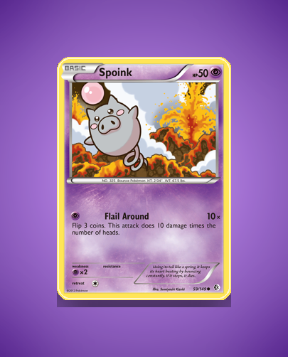 Collector’s Guide: Spoink (Boundaries Crossed #59)