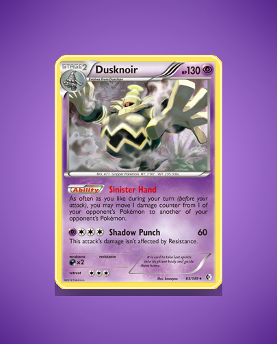 Collector’s Guide: Dusknoir (Boundaries Crossed #63)