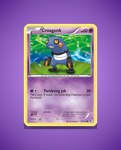 Collector’s Guide: Croagunk (Boundaries Crossed #64)