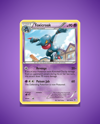 Collector’s Guide: Toxicroak (Boundaries Crossed #66)