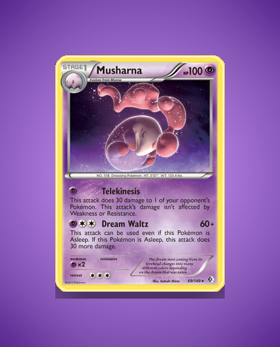 Collector’s Guide: Musharna (Boundaries Crossed #69)