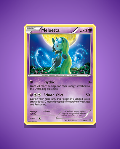 Collector’s Guide: Meloetta (Boundaries Crossed #77)