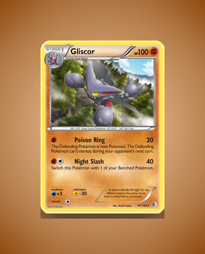 Collector’s Guide: Gliscor (Boundaries Crossed #81)