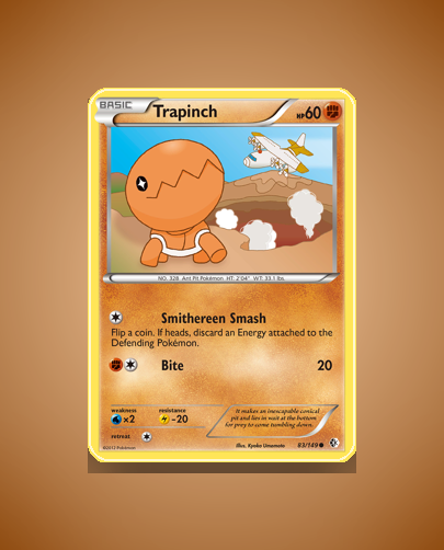 Collector’s Guide: Trapinch (Boundaries Crossed #83)