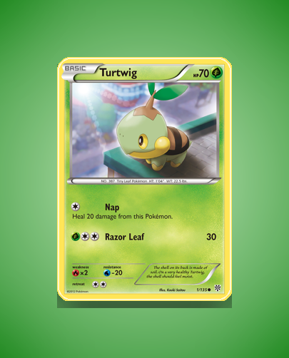 Collector’s Guide: Turtwig (Plasma Storm #1)