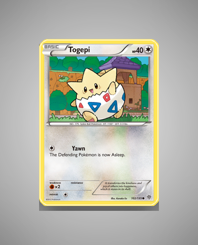 Collector’s Guide: Togepi (Plasma Storm #102)