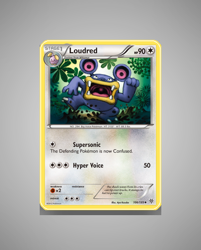 Collector’s Guide: Loudred (Plasma Storm #106)