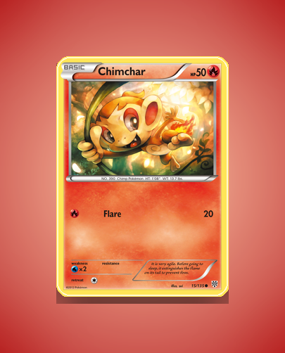 Collector’s Guide: Chimchar (Plasma Storm #15)