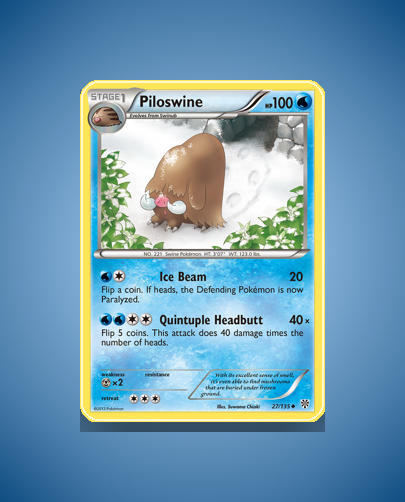 Collector’s Guide: Piloswine (Plasma Storm #27)