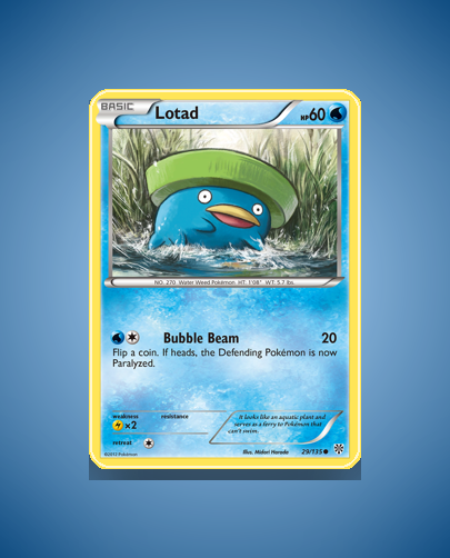 Collector’s Guide: Lotad (Plasma Storm #29)