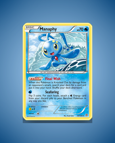 Collector’s Guide: Manaphy (Plasma Storm #34)
