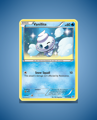 Collector’s Guide: Vanillite (Plasma Storm #35)