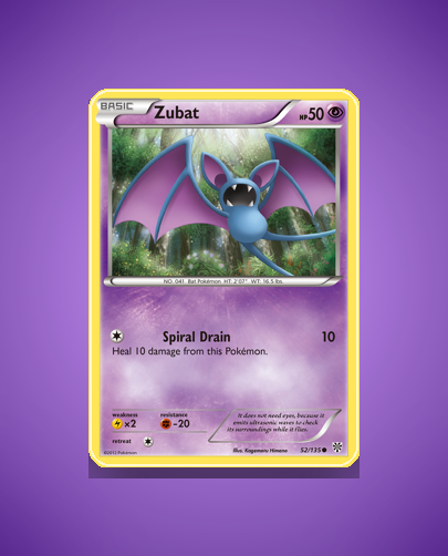 Collector’s Guide: Zubat (Plasma Storm #52)