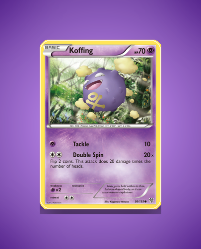 Collector’s Guide: Koffing (Plasma Storm #56)