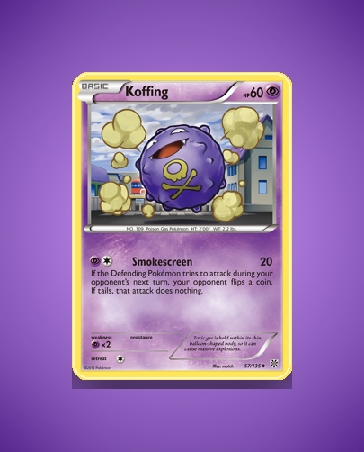 Collector’s Guide: Koffing (Plasma Storm #57)