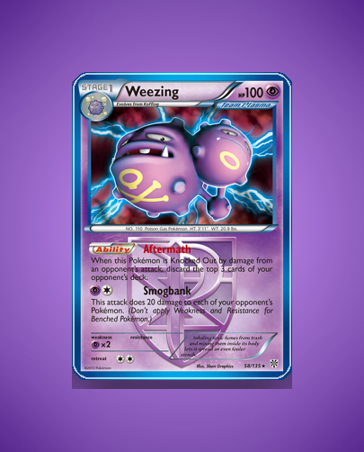 Collector’s Guide: Weezing (Plasma Storm #58)