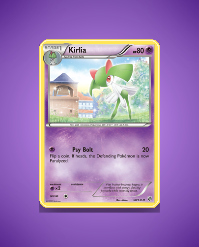 Collector’s Guide: Kirlia (Plasma Storm #60)