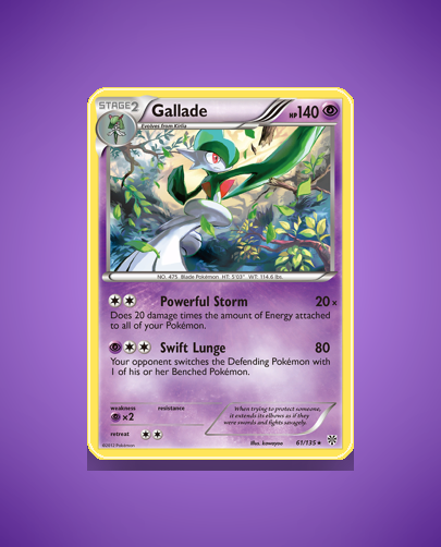 Collector’s Guide: Gallade (Plasma Storm #61)