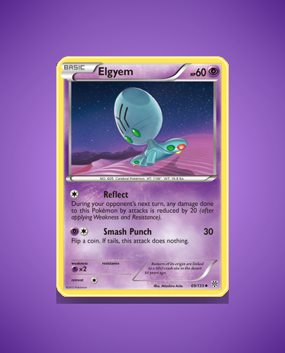 Collector’s Guide: Elgyem (Plasma Storm #69)