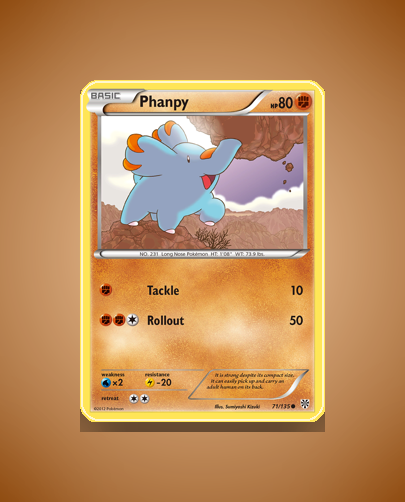 Collector’s Guide: Phanpy (Plasma Storm #71)